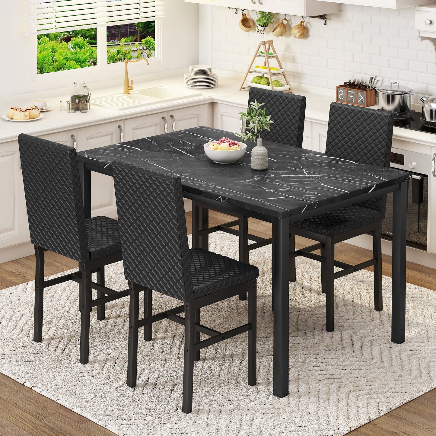 5 Piece Dining Table Set