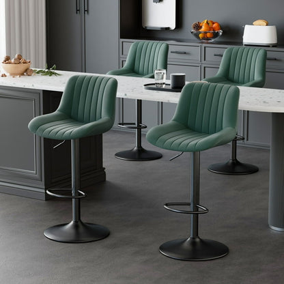 Swivel Counter Height Bar Chairs with Back