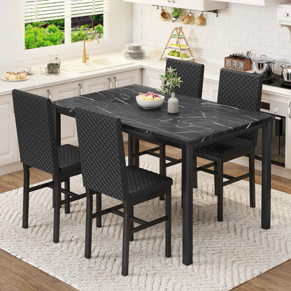 5 Piece Dining Table Set